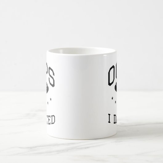 Oops I Dark Kaffeetasse (Mittel)