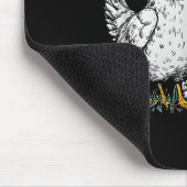 Oops I Got Another Chicken, Funny Farm Animal  Mousepad (Ecke)