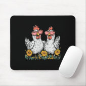 Oops I Got Another Chicken, Funny Farm Animal  Mousepad (Mit Mouse)