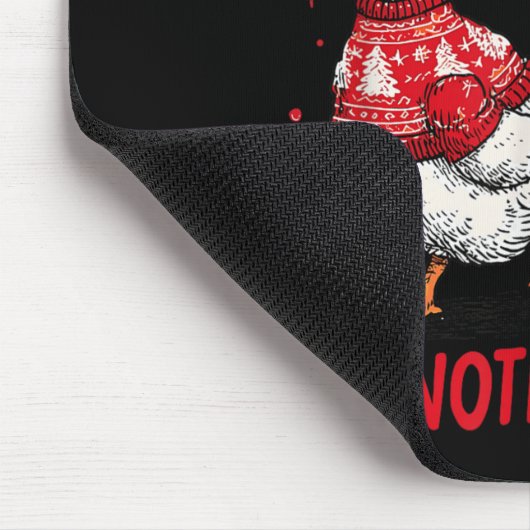 Oops I Got Another Tree Funny Christmas Silly Goos Mousepad (Ecke)