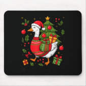 Oops I Got Another Tree Merry Goosemas Silly Goose Mousepad (Vorne)