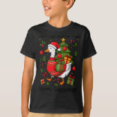 Oops I Got Another Tree Merry Goosemas Silly Goose T-Shirt (Vorderseite)