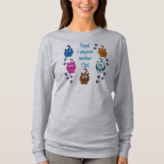 Oops! Ich adoptierte eine andere Katze! Der T-Shirt (Vorderseite)