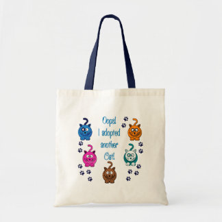 Oops!  Ich adoptierte eine andere Katze! Tragetasche