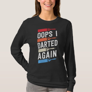 Oops ich Dark wieder lustige Dart Shirts für Men L