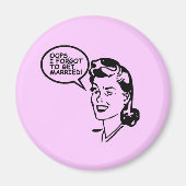 oops iverggot - Maßgeschneiderte Magnet (Vorne)