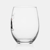 Oops kaufte ich Prosecco anstelle von Milch Weinglas Ohne Stiel (Links)