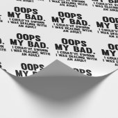 Oops mein Schlechtes Geschenkpapier (Ecke)