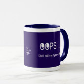 Oops… mustert Rollen Tasse (VorderseiteRechts)