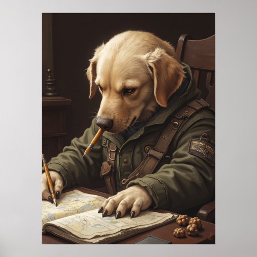 Oops nochmal: Geschenkte Briefing Nummer Sieben Poster (Vorne)