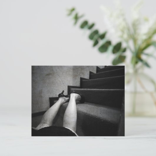 Oops - Postkarte (Stehend Vorderseite)