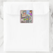 Oops Products Square Sticker (Tasche)