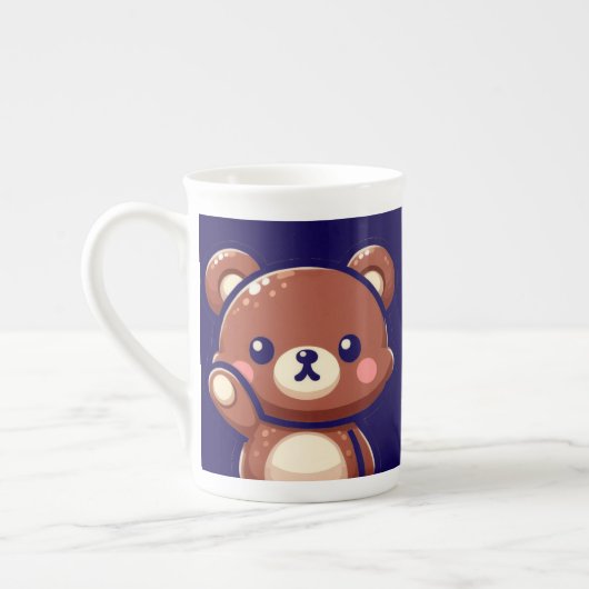 Oops Teddy Bear Specialty Mug with Heart | Cute Ka Porzellantasse (Links)