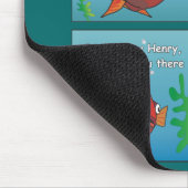 Oops! Trauriger Henry Mousepad (Ecke)