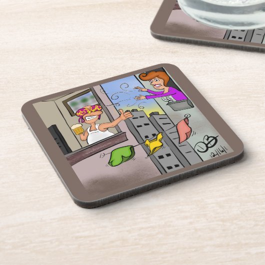 Oops Trivet-Hartkunststoff-Untersetzer Getränkeuntersetzer (Linke Seite)