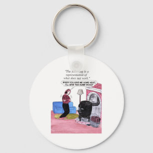 Oops, vergaß das Holz Schlüsselanhänger