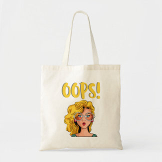Oops Woman Funky Tote Bag Tragetasche