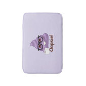 Oopsie kacken! Emoji lila Bad-Matte Badematte (Vorderseite Vertikal)