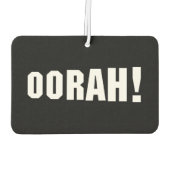 OORAH! AUTOLUFTERFRISCHER (Rückseite)