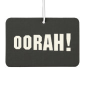 OORAH! AUTOLUFTERFRISCHER (Vorderseite)