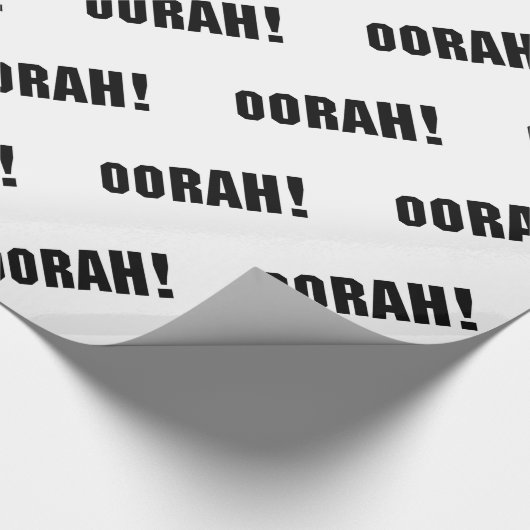 OORAH! GESCHENKPAPIER (Ecke)