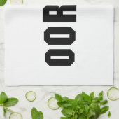 OORAH! GESCHIRRTUCH (Gefaltet)