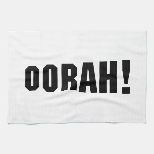 OORAH! GESCHIRRTUCH (Horizontal)