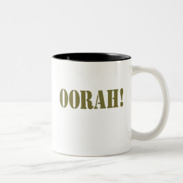 OORAH KAFFEE-TASSE ZWEIFARBIGE TASSE