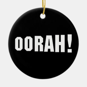 OORAH! KERAMIK ORNAMENT