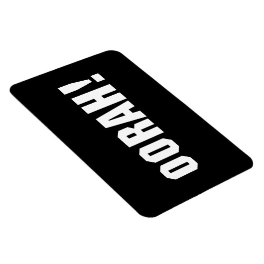 OORAH! MAGNET (Rechte Seite)