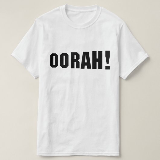 OORAH! T-Shirt (Design vorne)