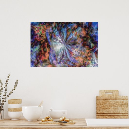 Oort Cloud - Weltraumkunst Poster (Küche)