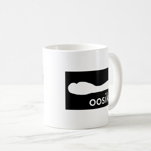 oosik Walroßrepräsentant Kaffeetasse (VorderseiteRechts)