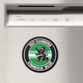 Oost-Vlaanderen RundEmblem Magnet (In Situ (Geschirrspüler))