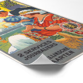 Oostende Dover Vintage Poster 1920 (Ecke)