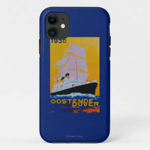 Oostende Dover Vintage PosterEuropa Case-Mate iPhone Hülle