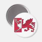 Ooststellingwerf, Niederlande Magnet (Vorderseite/Rückseite)