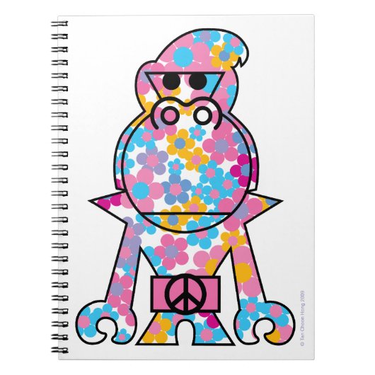 Ootanpolis™ Blume Power Notizblock (Vorderseite)