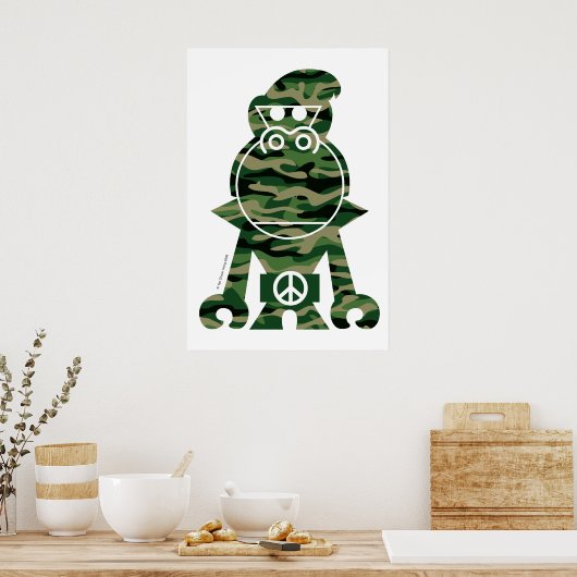 Ootanpolis™ CamoFash Poster (Küche)