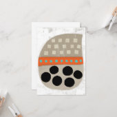 OOTD #1 Grußkarte Karte (Vorderseite/Rückseite Beispiel)