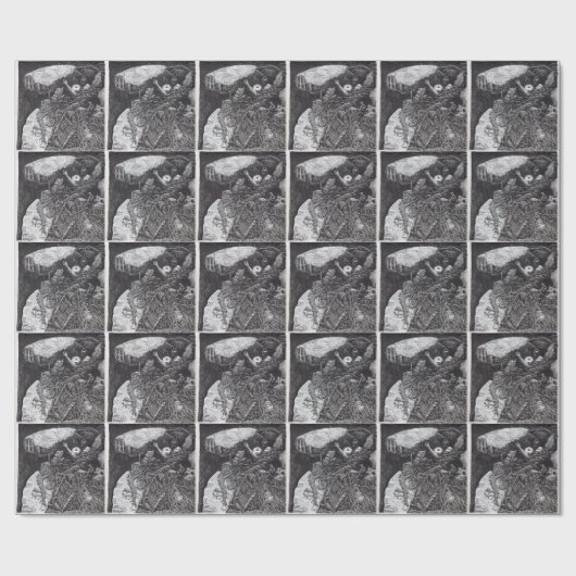 Oove & Unterhalb von Brian Benson Geschenkpapier (Flach)