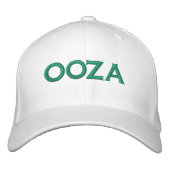 OOZA.COM BESTICKTE BASEBALLKAPPE (Vorderseite)