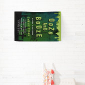 Ooze and Boost Halloween Zombie Crawl Willkommen Banner (InSitu)