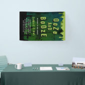 Ooze And Booze Halloween Zombie Crawl Welcome Banner (Messe)