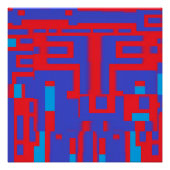 Op Architecture II - Ken Gage Abstract Poster (Vorderseite)