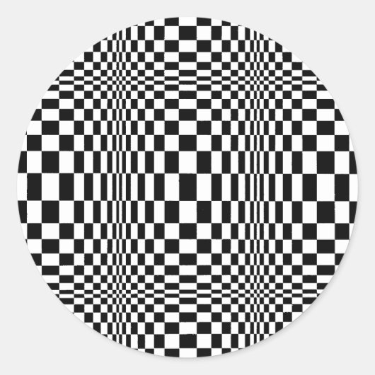 OP - Art #1 in Emporio Moffa Runder Aufkleber (Vorderseite)