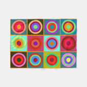 Op Art #20 Fleecedecke (Vorderseite (Horizontal))