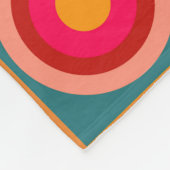 Op Art #20 Fleecedecke (Ecke)