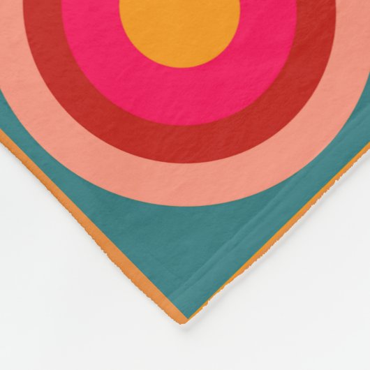 Op Art #20 Fleecedecke (Ecke)