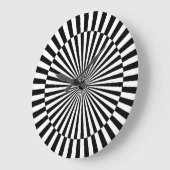 OP - Art #3 in Emporio Moffa Große Wanduhr (Winkel)